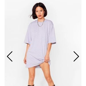Nasty gal relaxed fit T-shirt dress